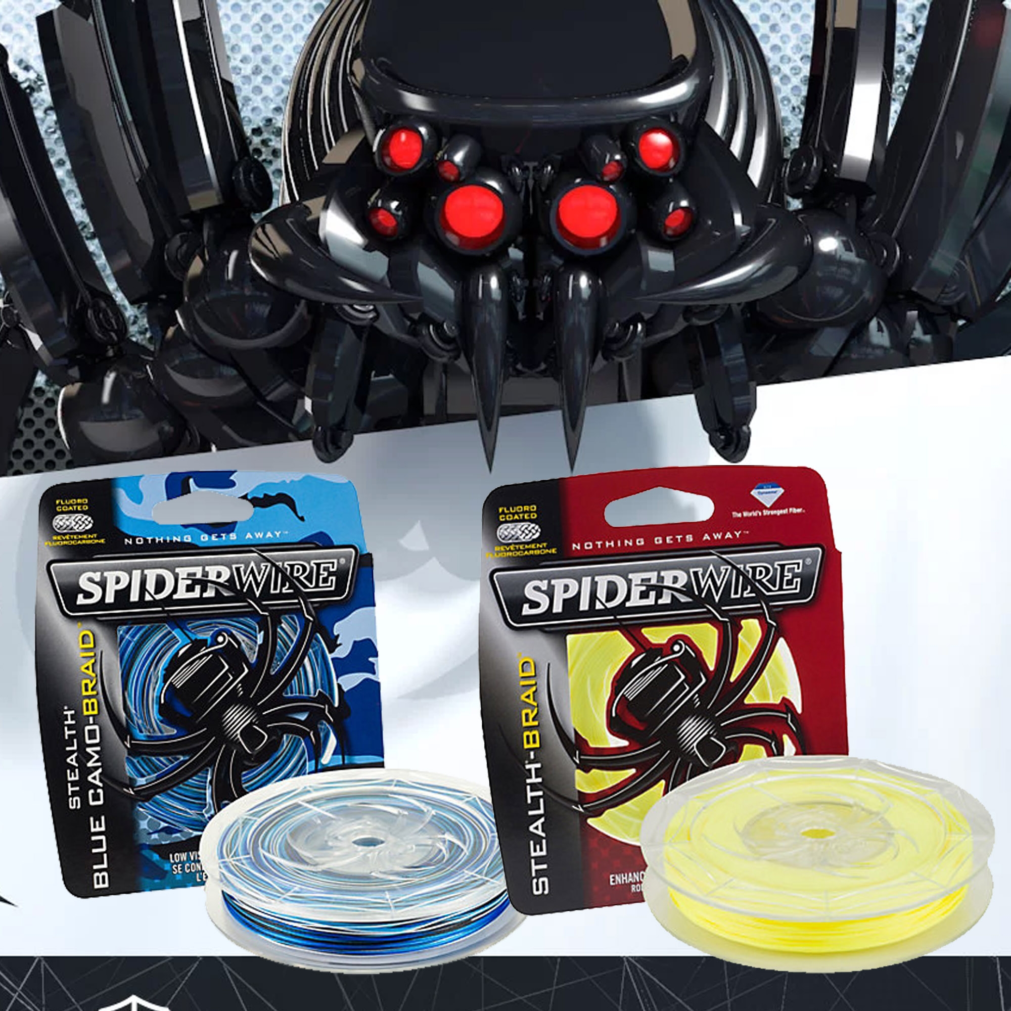 Linha Multifilamento Stealth Braid SpiderWire