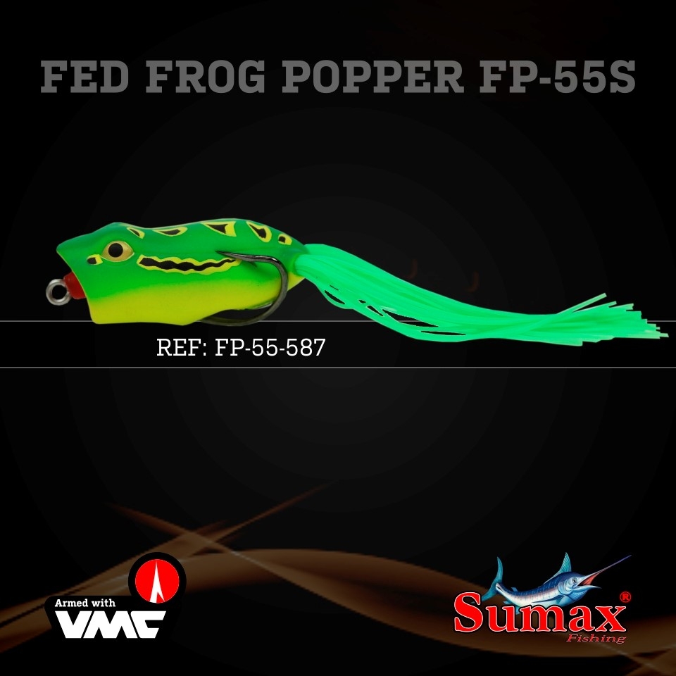 Isca Sumax Fed Frog Popper